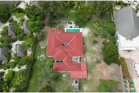 Drone view - Land for Sale in Makunduchi, Premium Beachfront